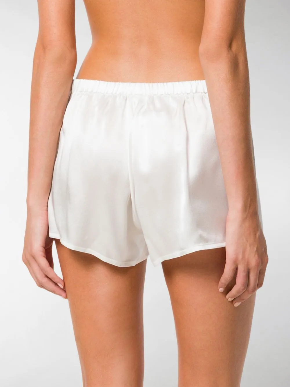 Silk-Satin Night Shorts