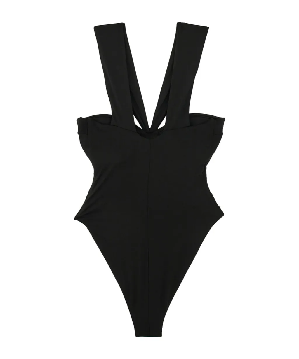 Off-Shoulder One-Piece Swimsuit