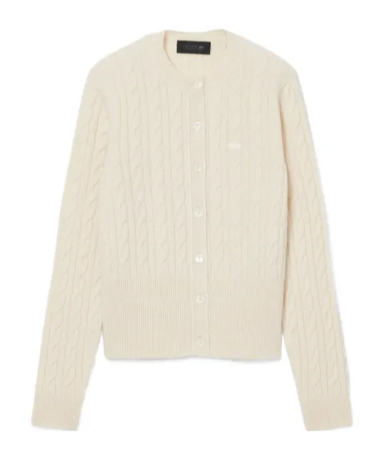 Cashmere Cable Knit Cardigan