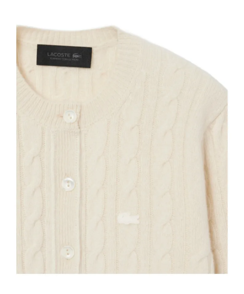 Cashmere Cable Knit Cardigan
