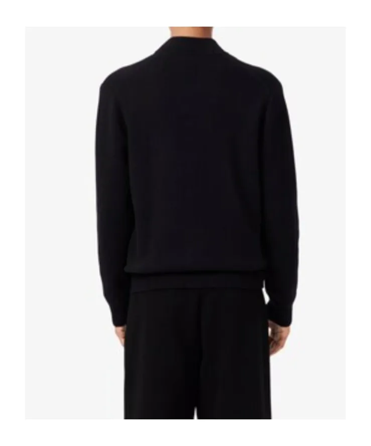 Ribbed Zip Cardigan