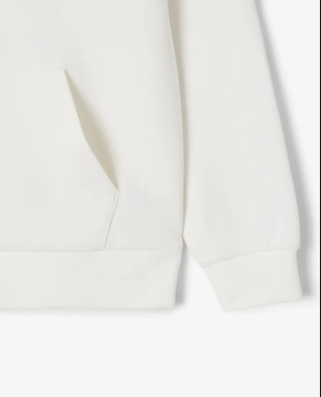 Embroidered-Logo Hoodie