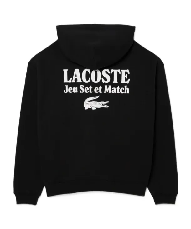 Logo Printed Drawstring Hoodie