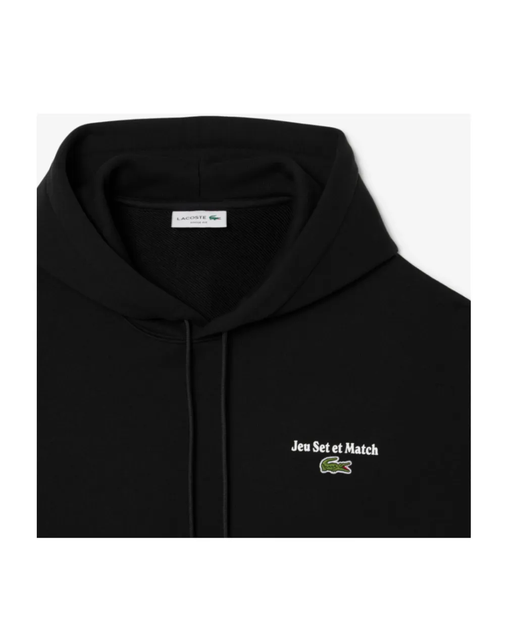 Logo Printed Drawstring Hoodie