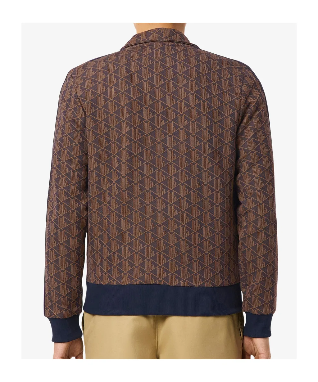 Paris Jacquard Zip-Up Track Jacket