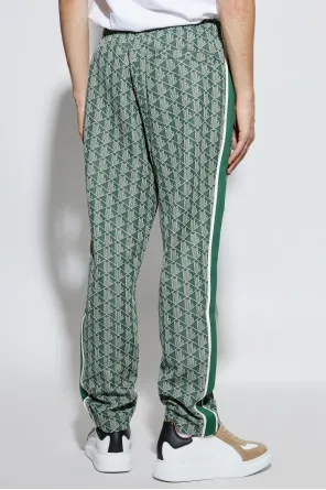 Monogram Logo Patch Sweatpants