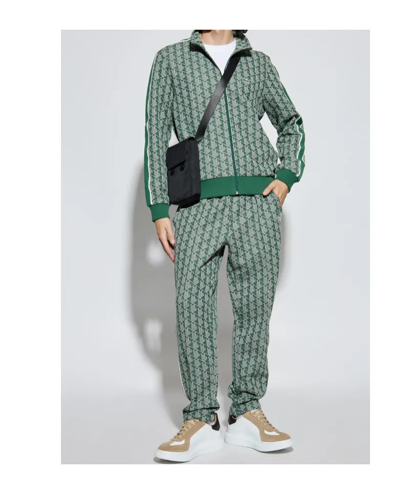 Monogram Logo Patch Sweatpants