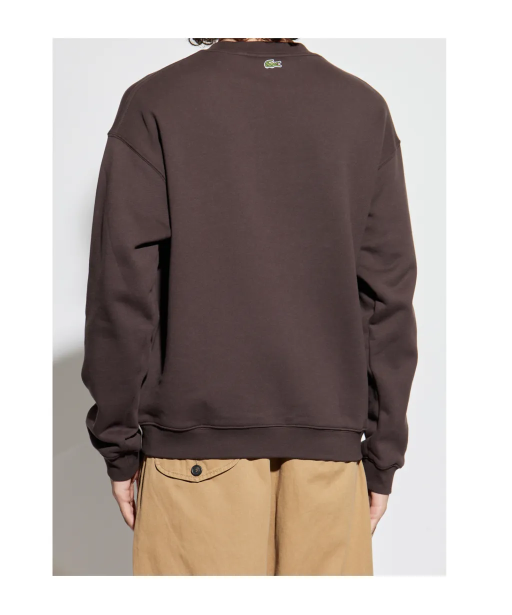Heritage-Embroidered Fleece Sweatshirt