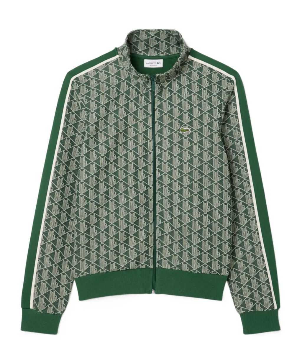 Paris Jacquard Zip-Up Track Jacket