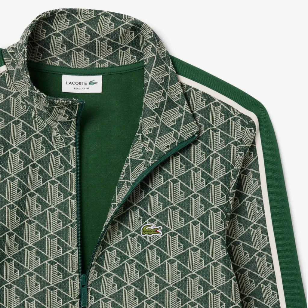 Paris Jacquard Zip-Up Track Jacket