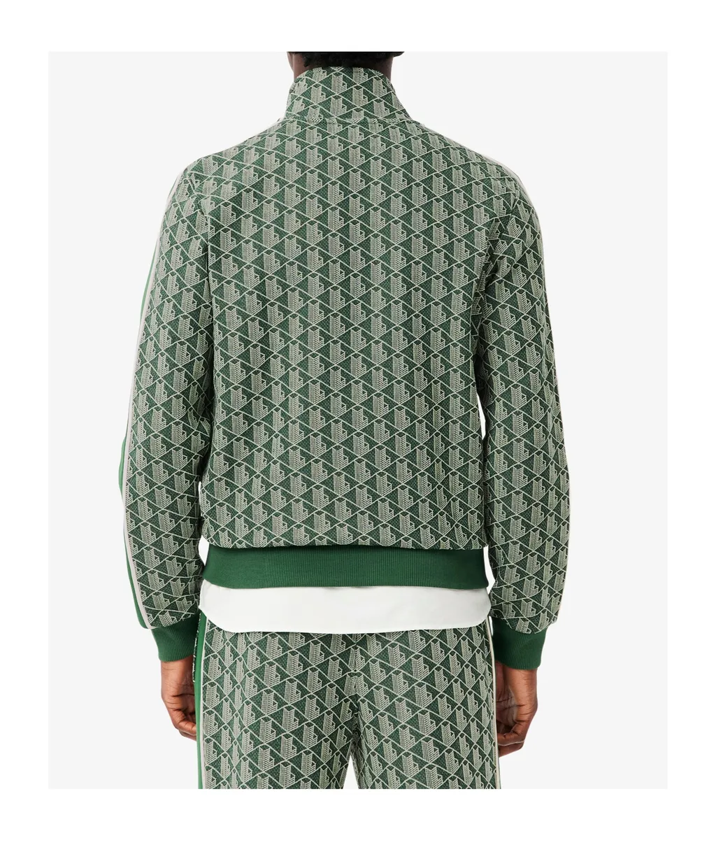 Paris Jacquard Zip-Up Track Jacket