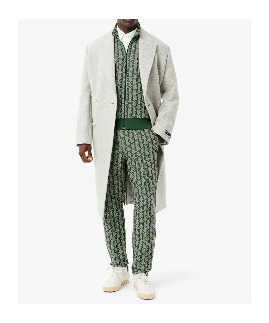 Paris Jacquard Zip-Up Track Jacket