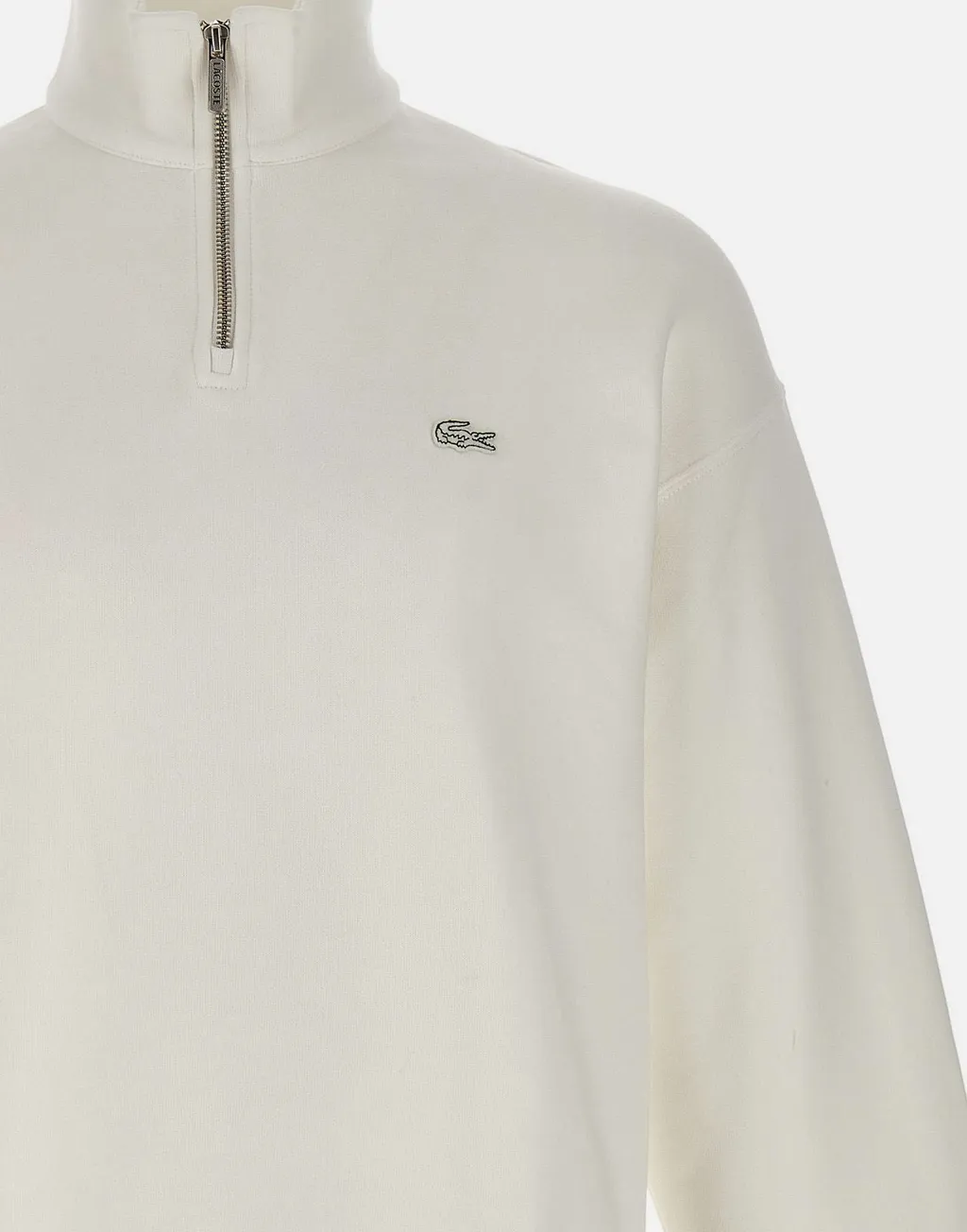 Half-Zip Embroidered Sweatshirt