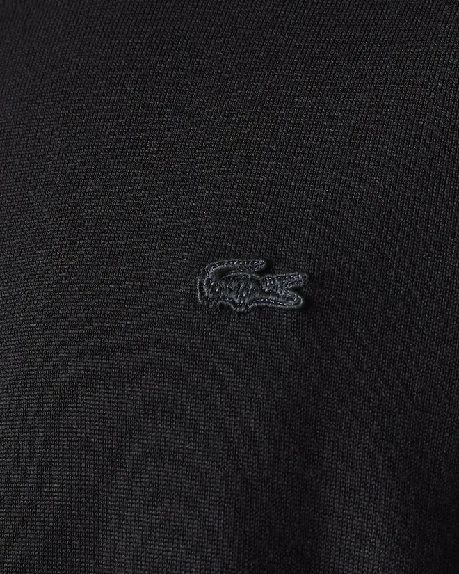 Logo Patch Crewneck Knitted Jumper