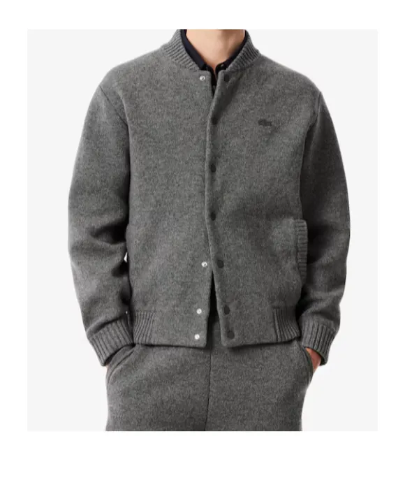 Knitted Bomber Jacket