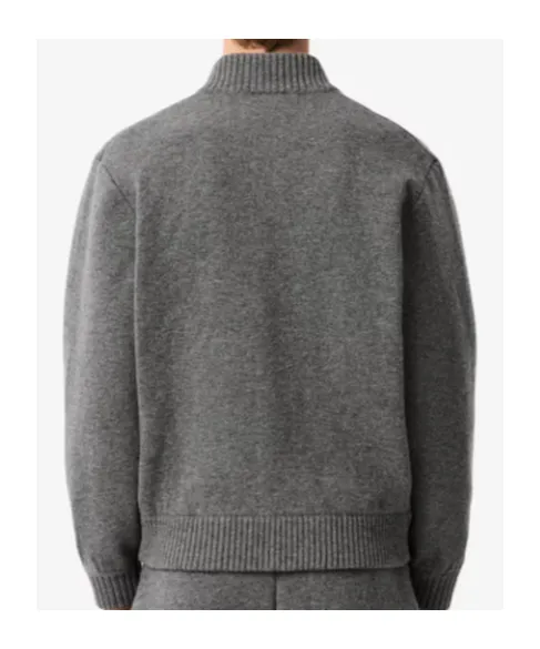 Knitted Bomber Jacket
