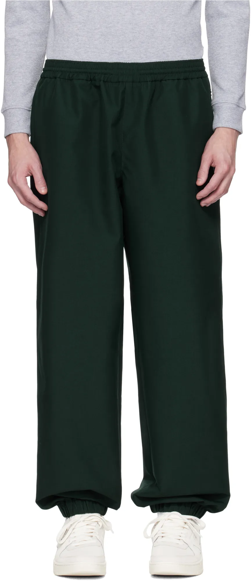 Elastic Waist Casual Pants