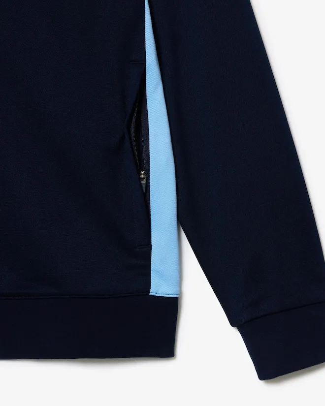 Zipped Ripstop Tennis Sweatshirt
