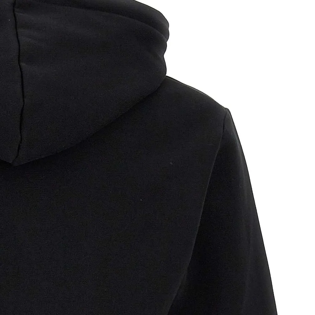 Logo Embroidered Drawstring Hoodie