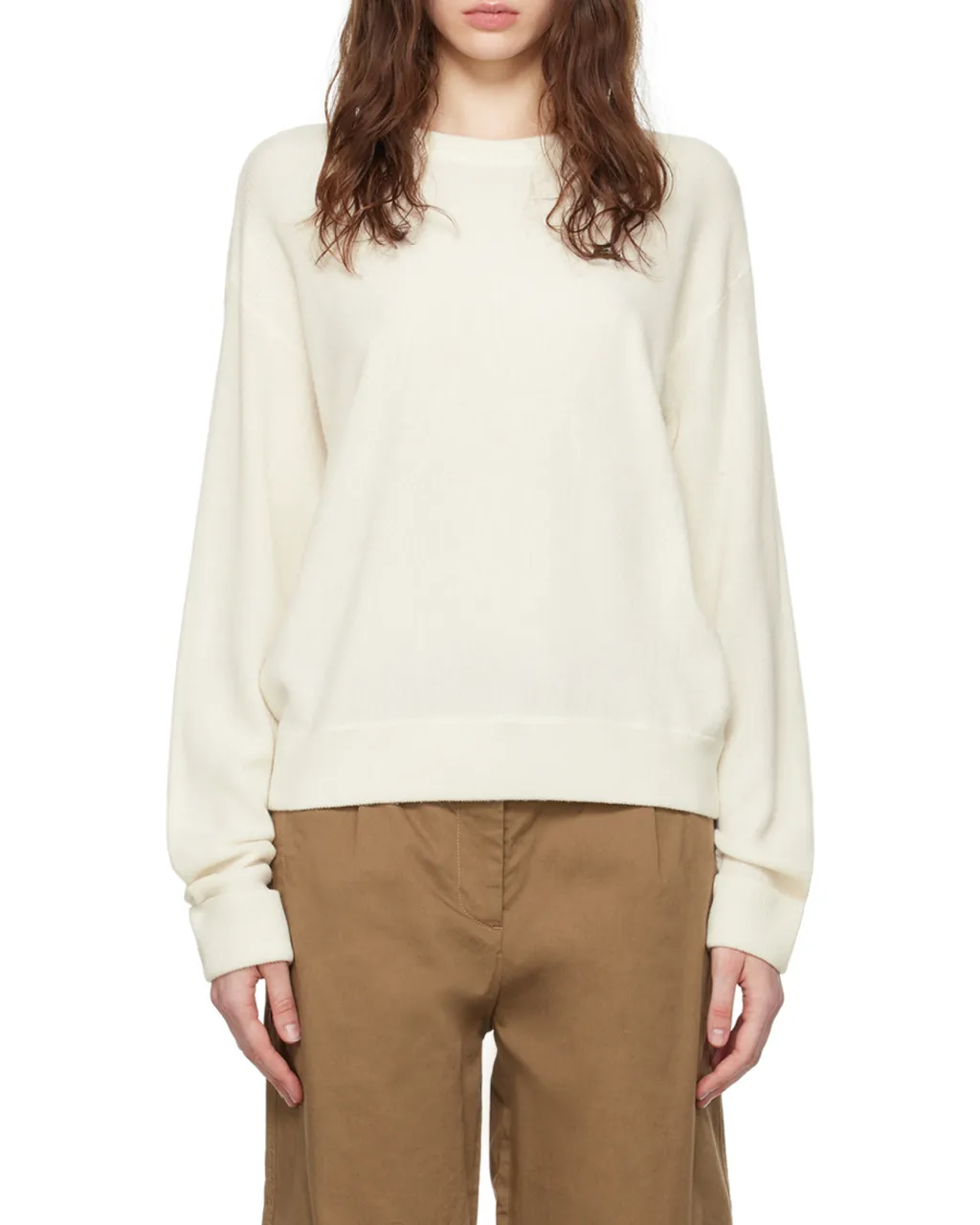 Long-Sleeved Wool Sweater