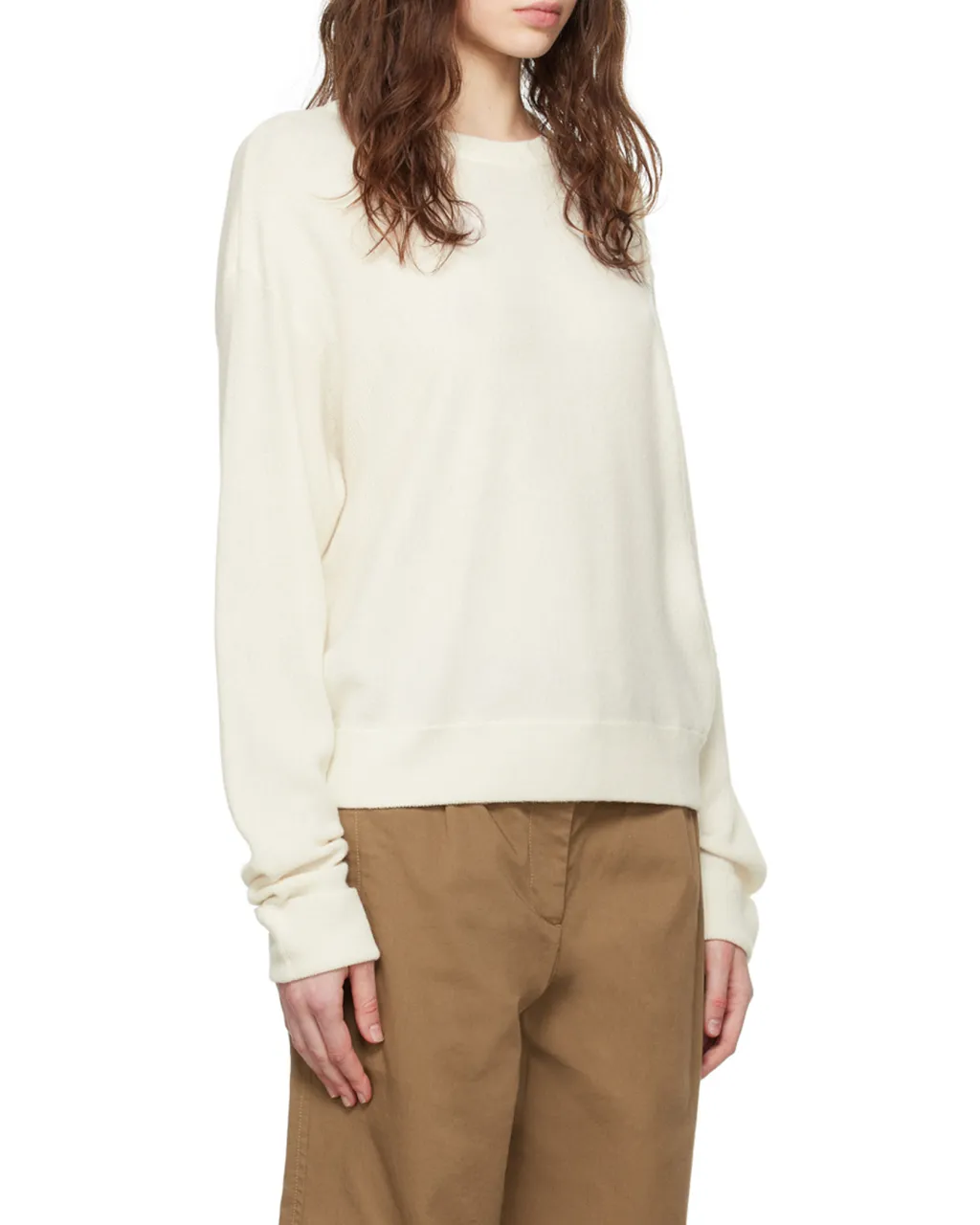 Long-Sleeved Wool Sweater