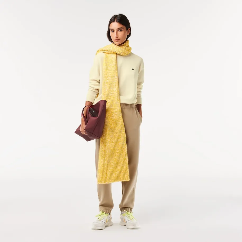 Long-Sleeved Wool Sweater