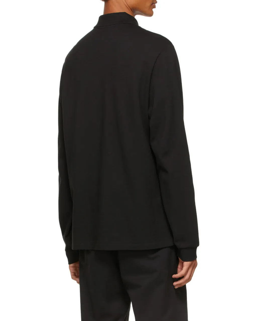 Logo Long-Sleeved Polo Shirt