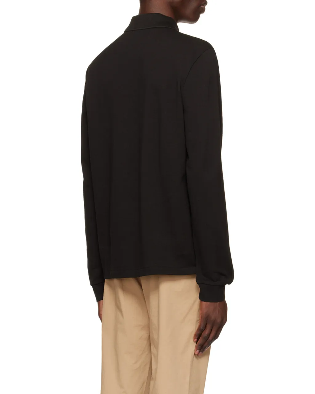 Logo Long-Sleeved Polo Shirt