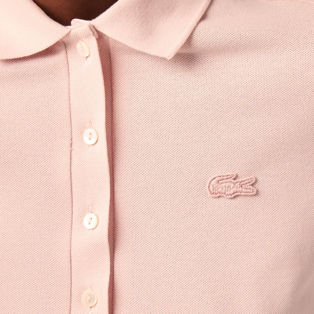 L.12.D Slim Fit Stretch Mini Piqué Polo Shirt