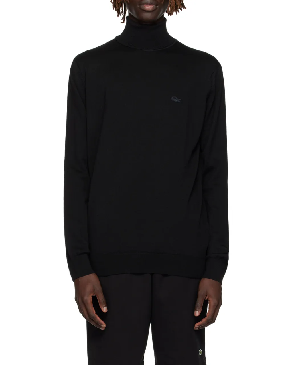Logo High-Neck Knitted Pullover