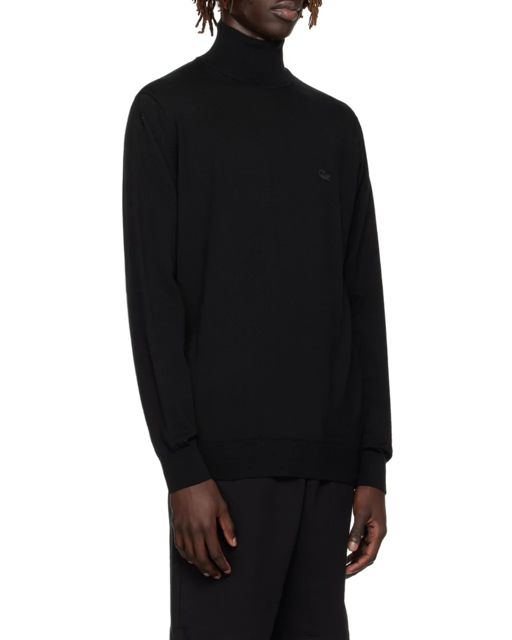 Logo High-Neck Knitted Pullover