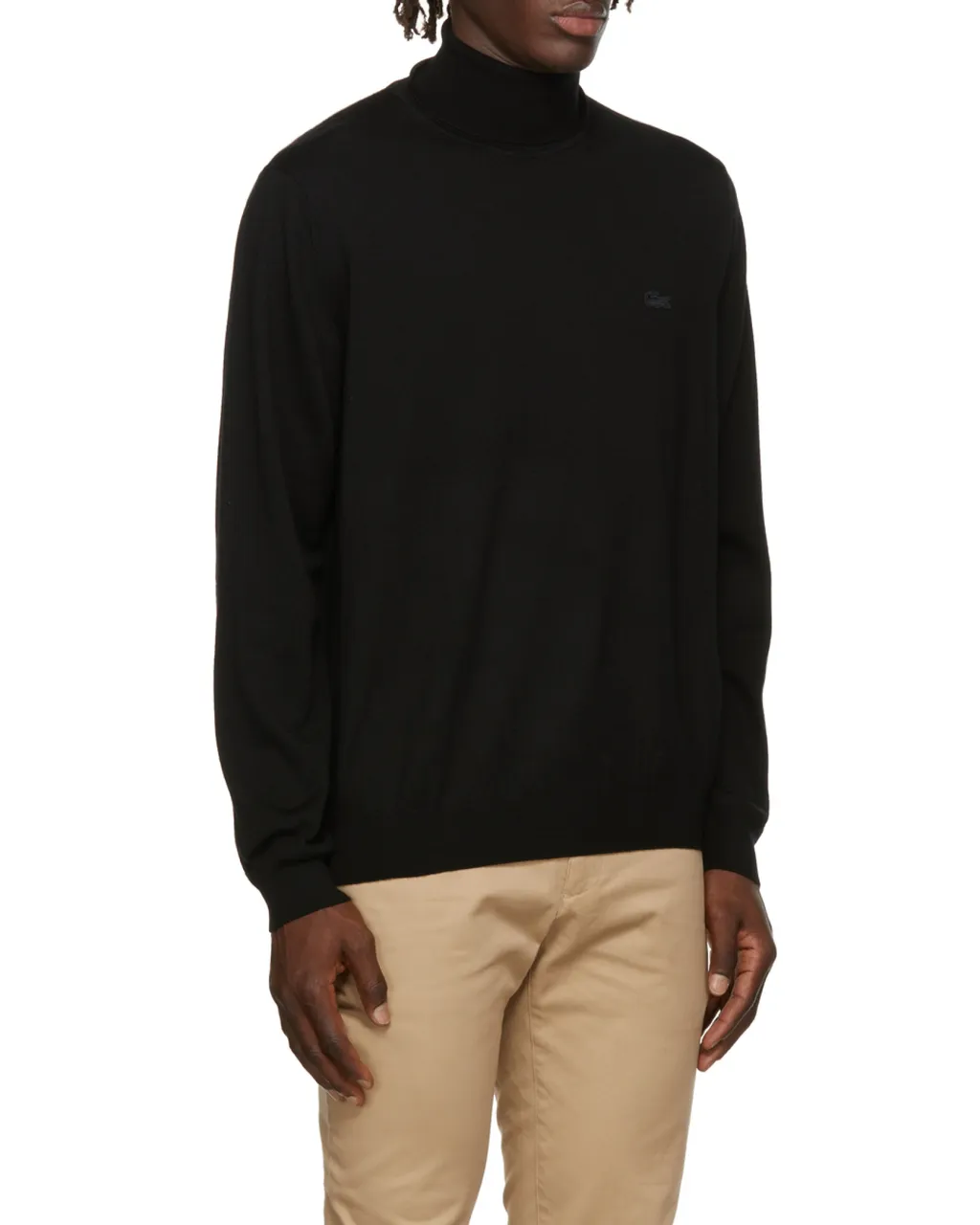Logo High-Neck Knitted Pullover
