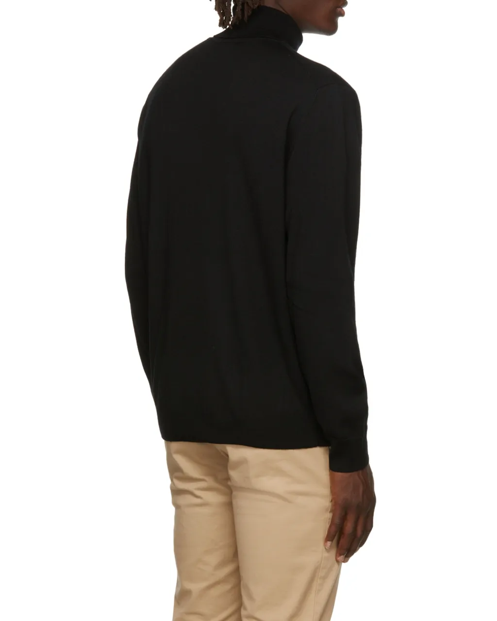 Logo High-Neck Knitted Pullover