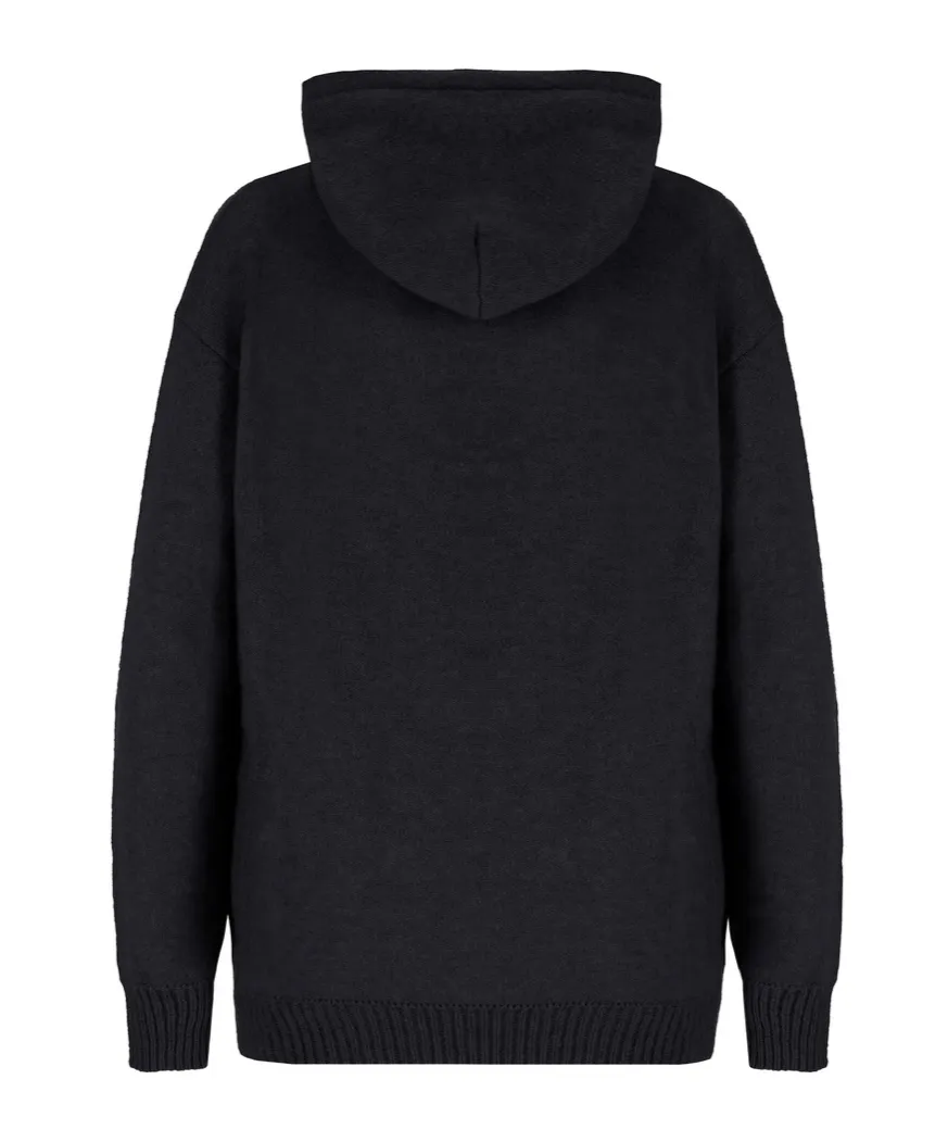 Hooded Knitted Sweater