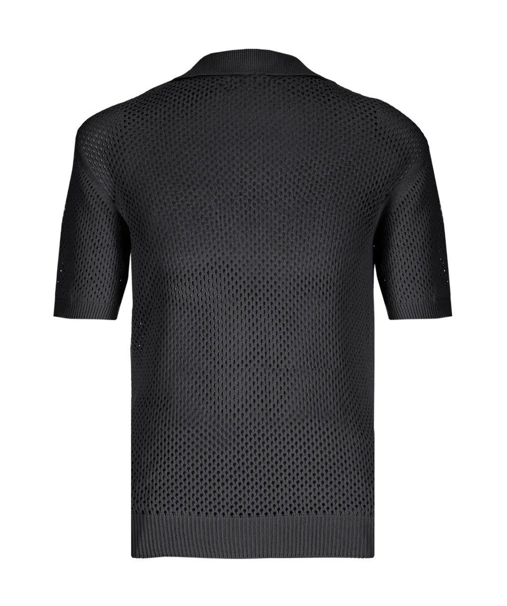 Knitted Polo Shirt