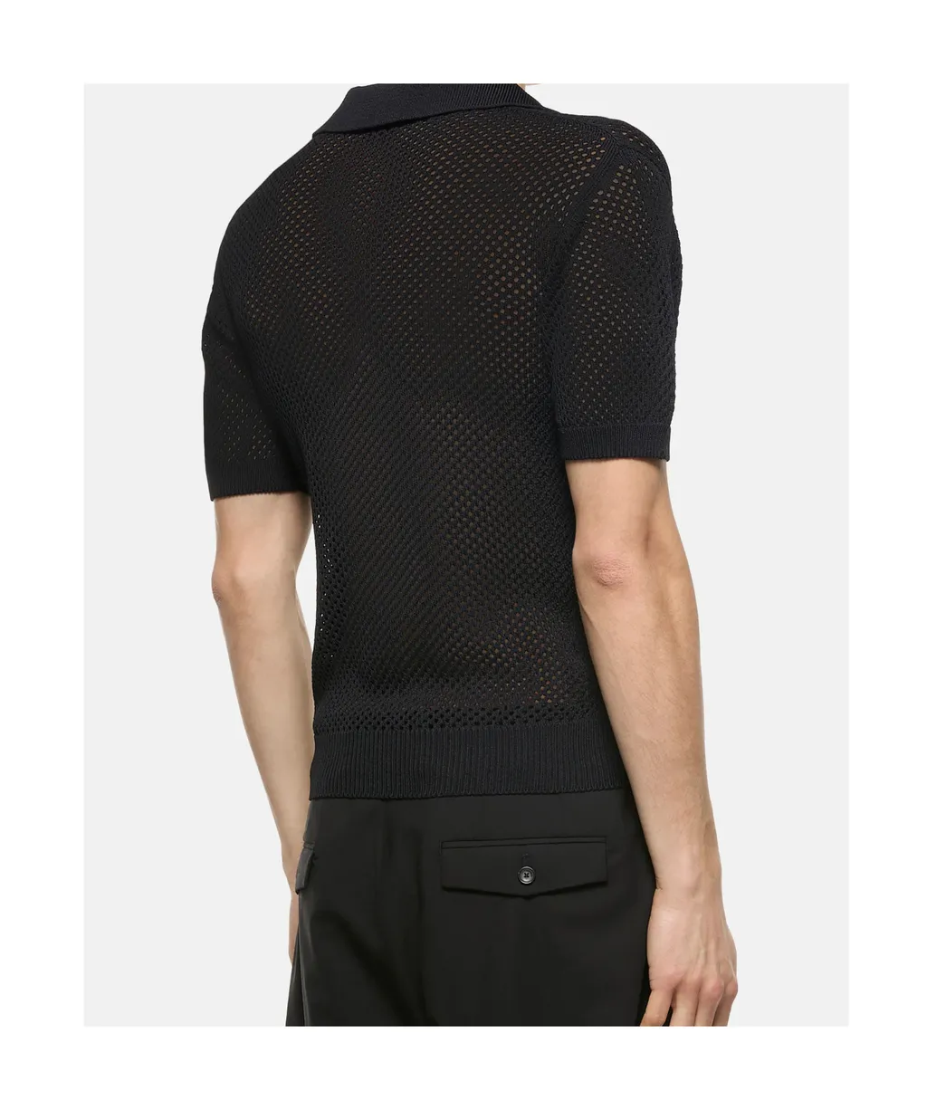 Knitted Polo Shirt