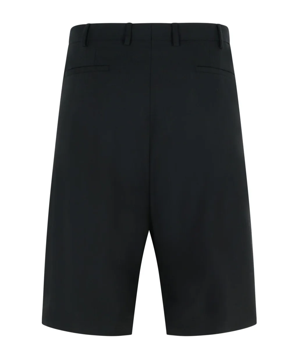 Wide Leg Double Pence Shorts