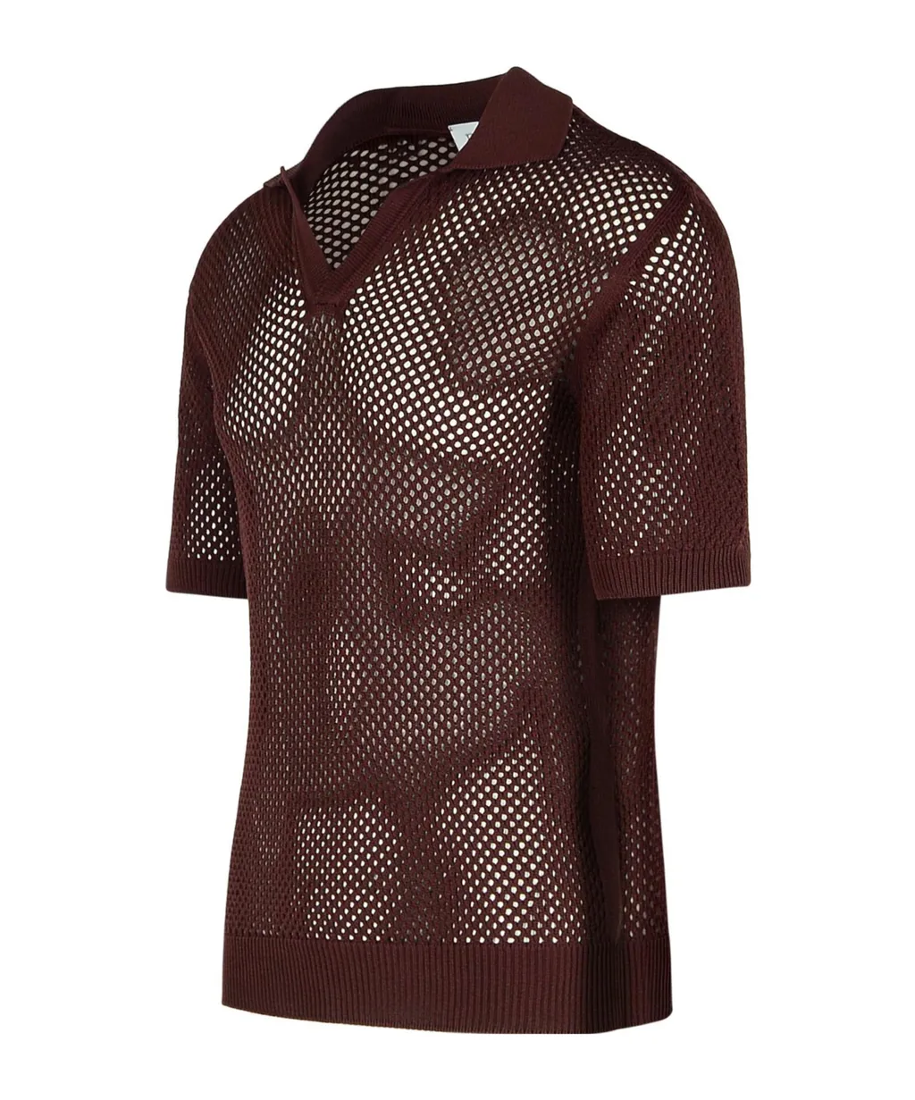 Knitted Polo Shirt