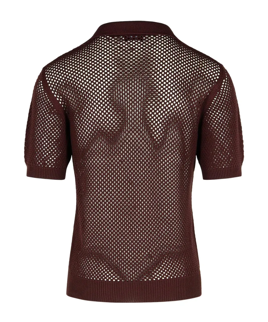 Knitted Polo Shirt