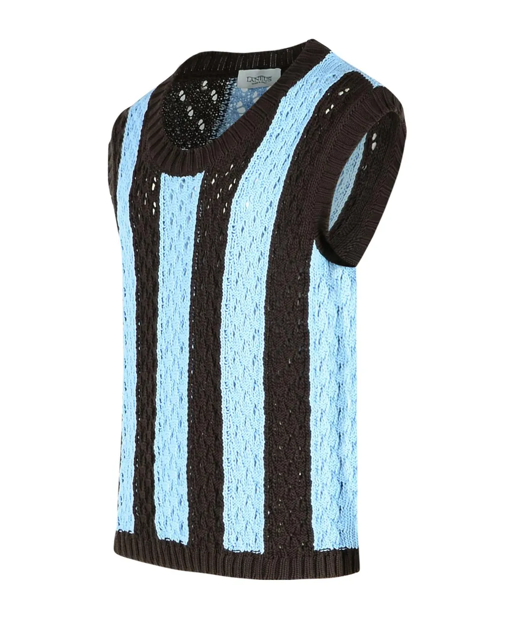 Woven Knit Vest