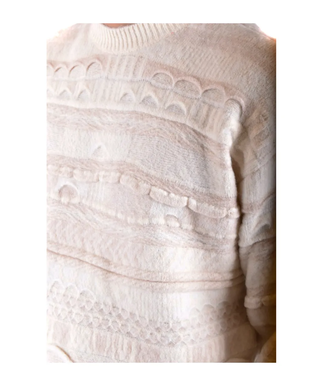 3D-Knit Sweater