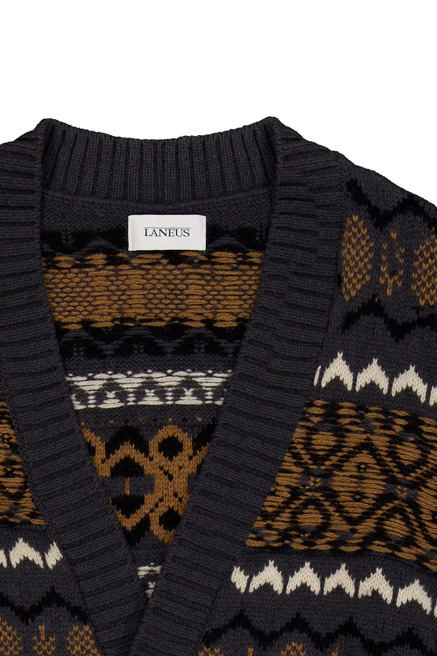 Jacquard Cardigan