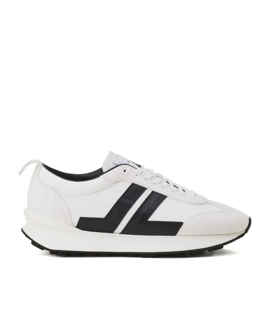 Bumper Mesh Lace-Up Sneakers