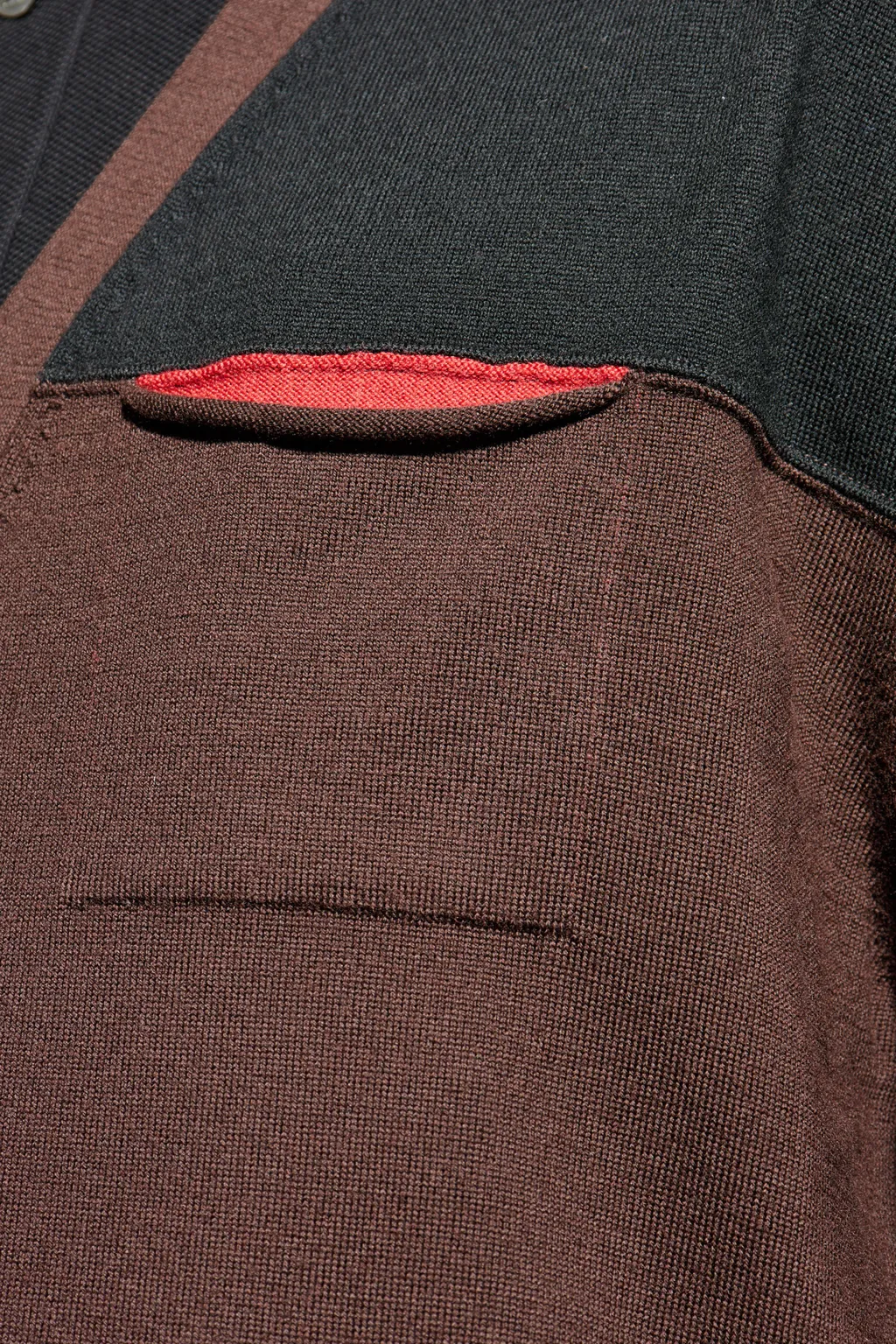 V-Neck Knitted Cardigan