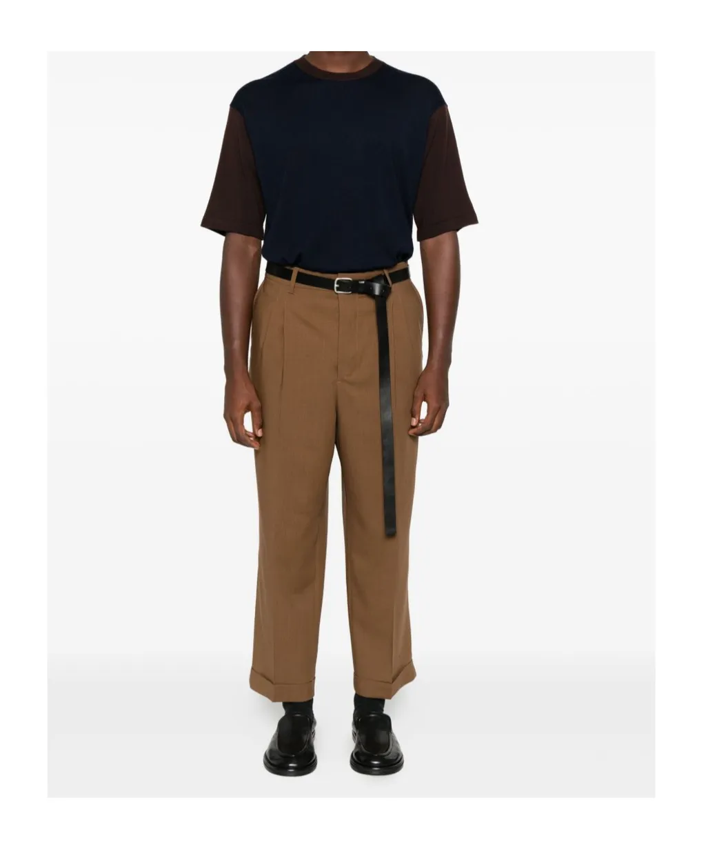 Short-Sleeve Colour-Block T-Shirt