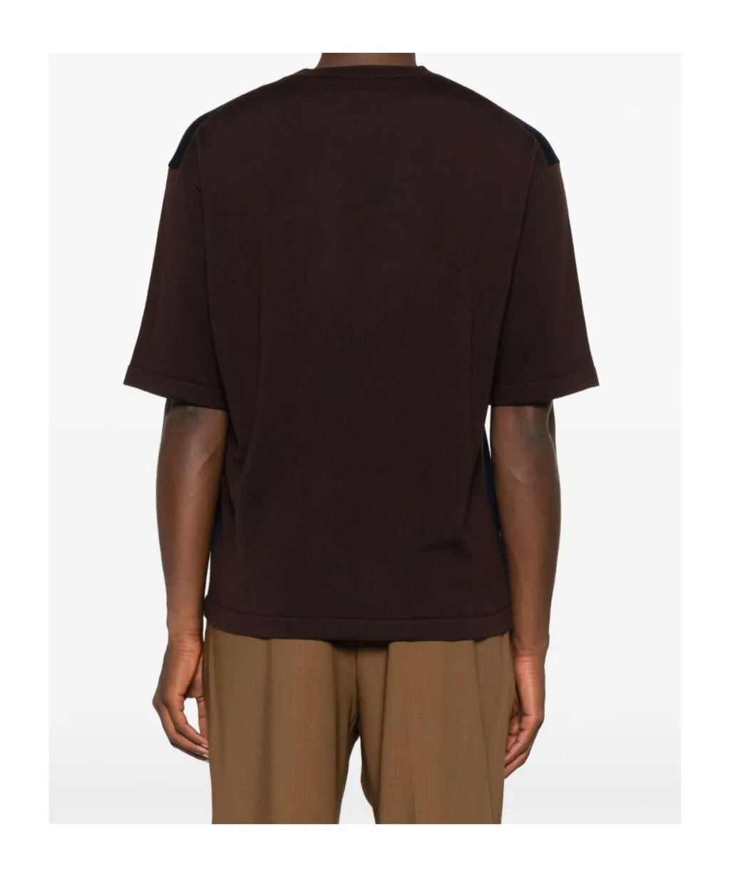 Short-Sleeve Colour-Block T-Shirt