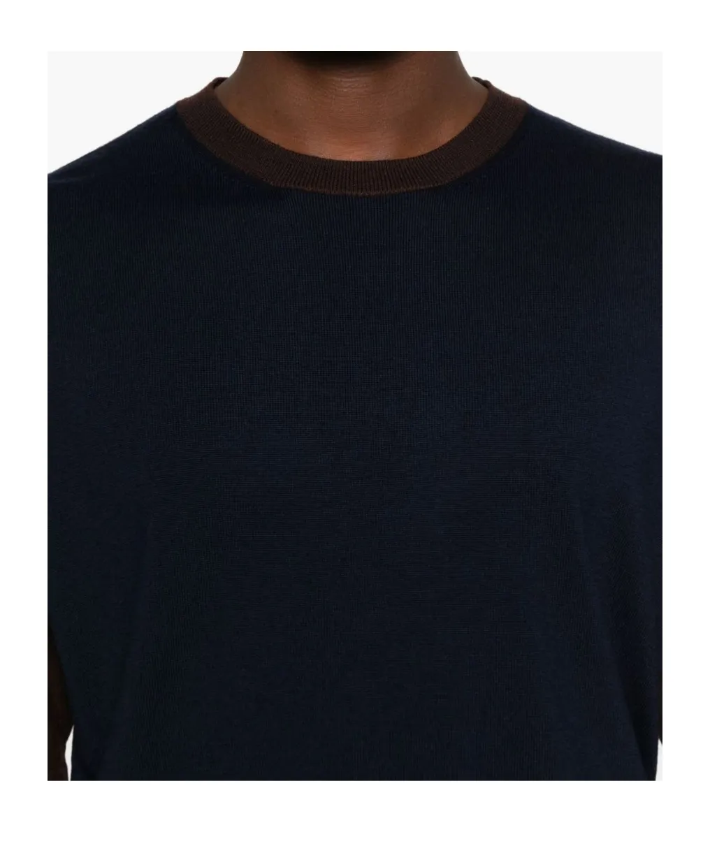 Short-Sleeve Colour-Block T-Shirt