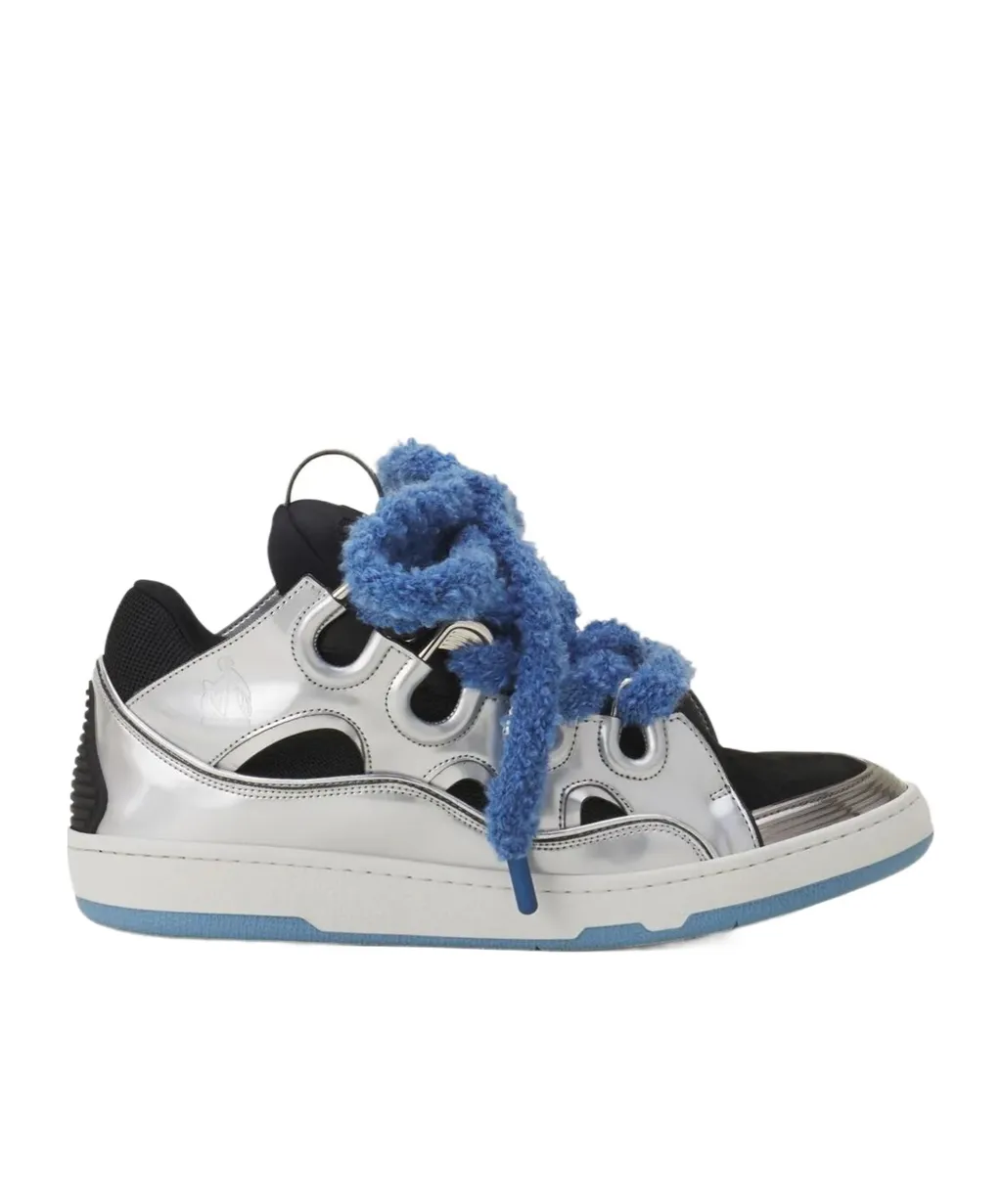Rope-Lace Cut-Out Sneakers
