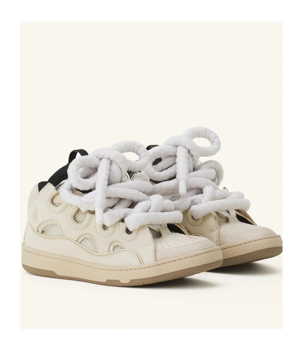 Curb Lace-Up Sneakers