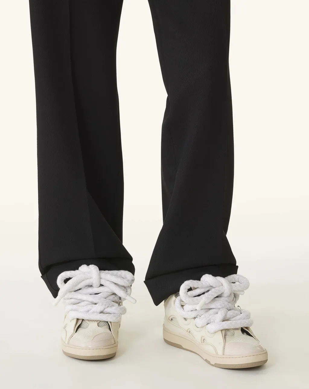 Curb Lace-Up Sneakers
